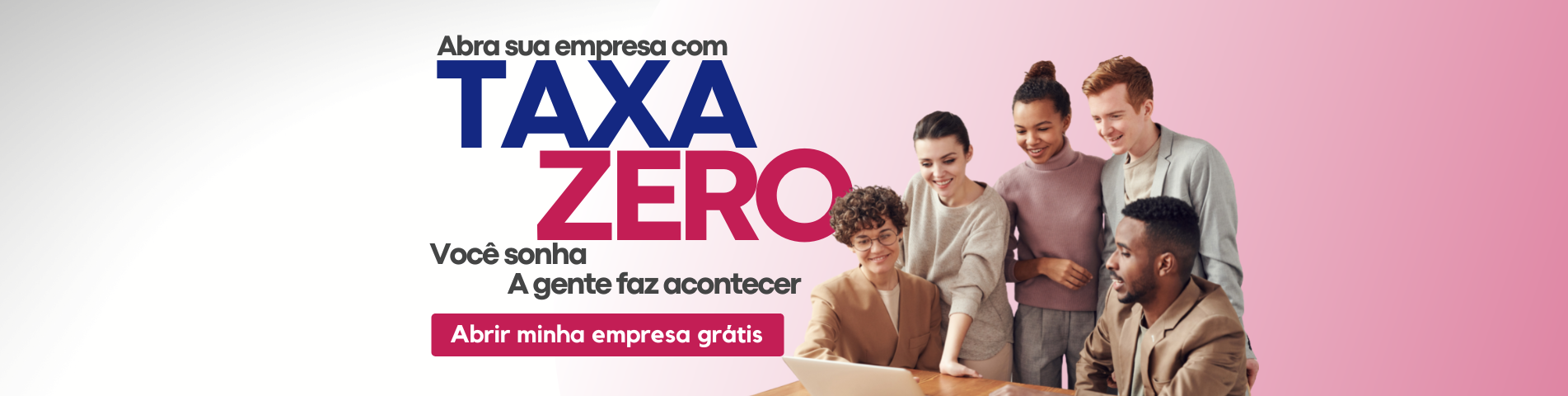 Abra sua empresa gratuitamente